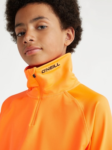 O'NEILL Athletic Sweater 'Clime' in Orange