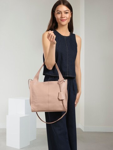 Sac bandoulière Florence en rose : devant