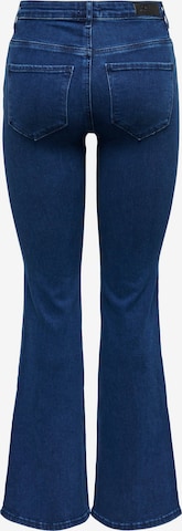 ONLY Flared Jeans 'Hella' in Blauw