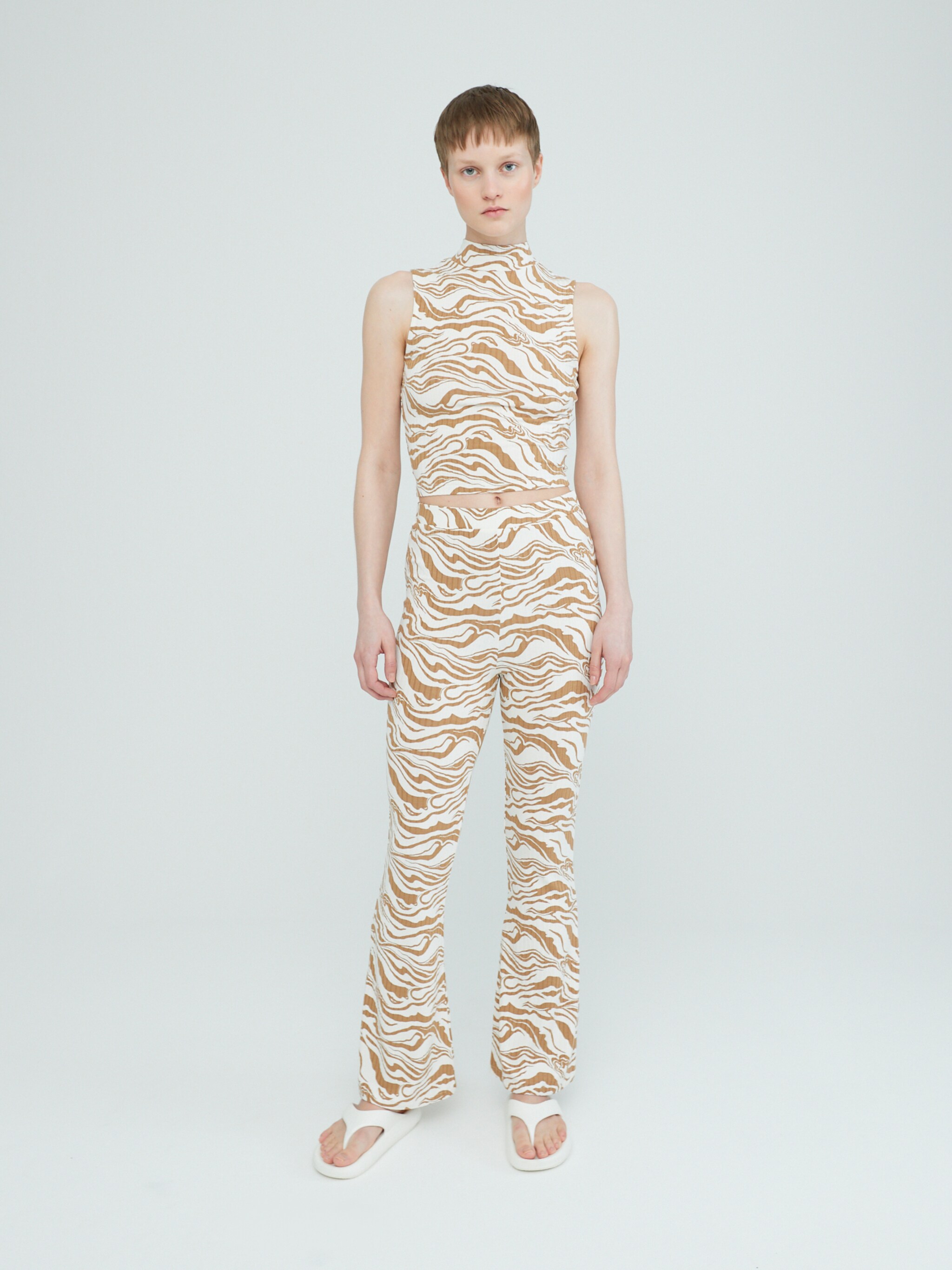 EDITED Produkte Hose 'Benni' creme