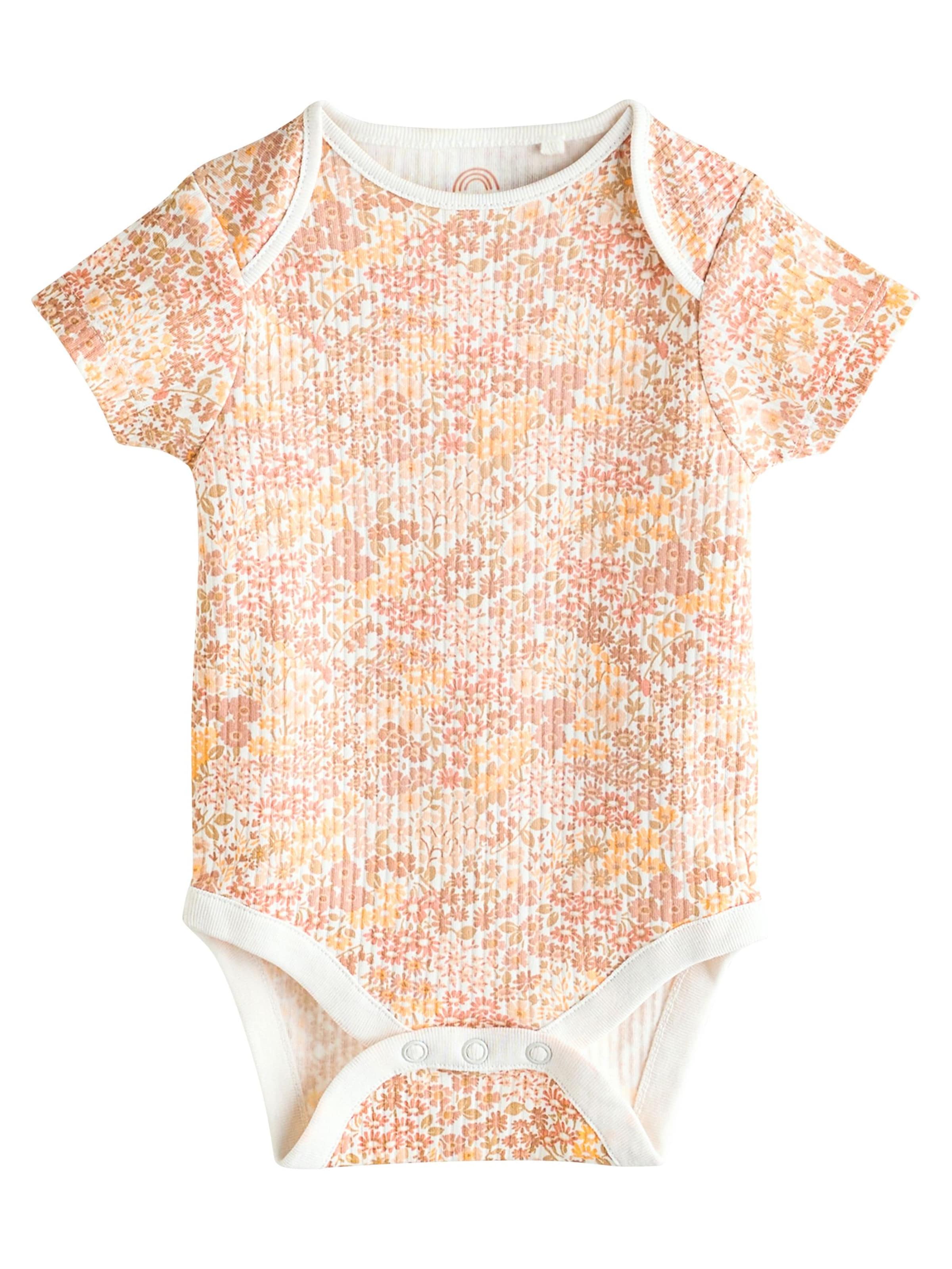 Barboteuse / body Next en orange : devant