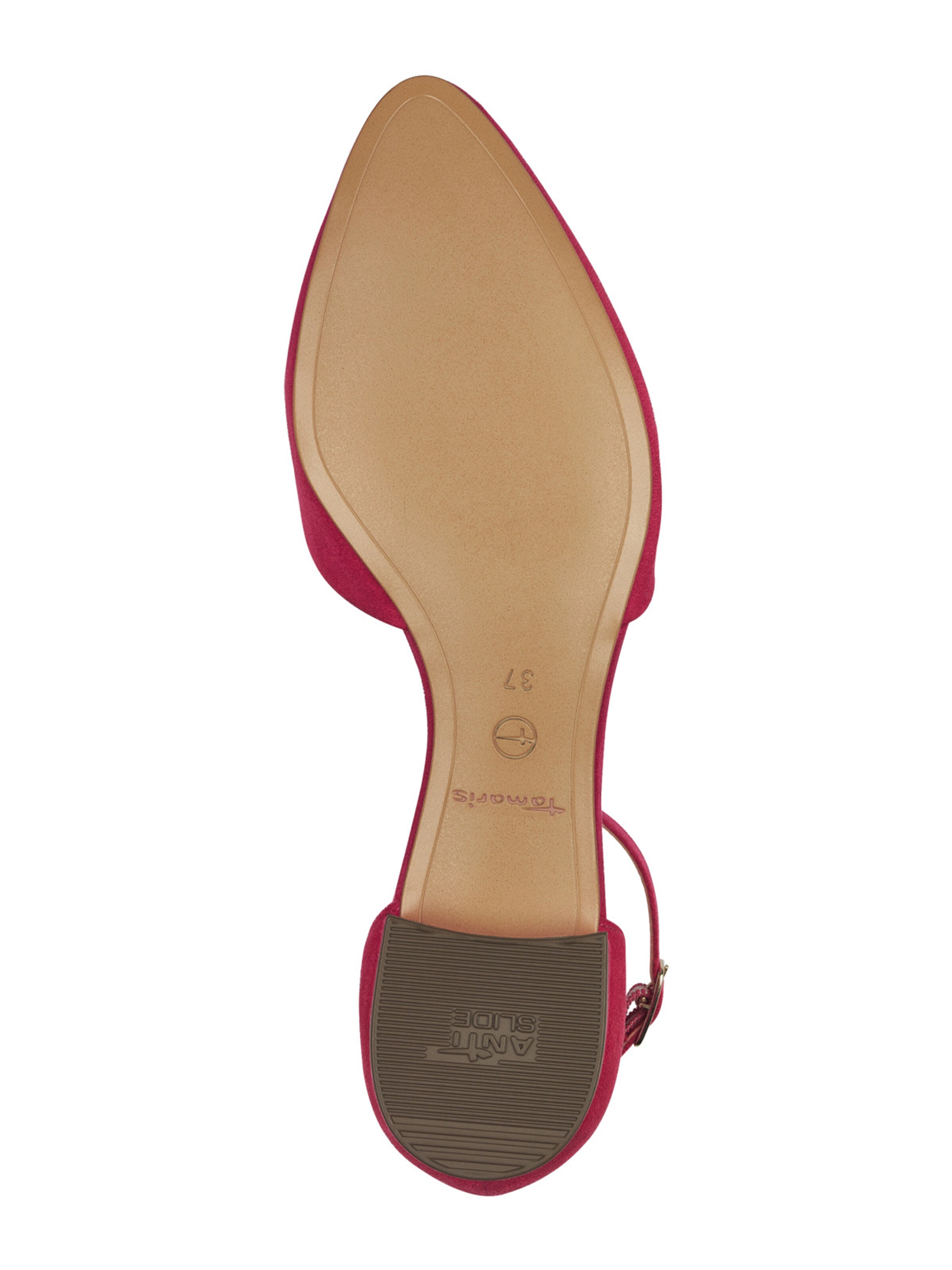 Tamaris Strap ballerina in Pink