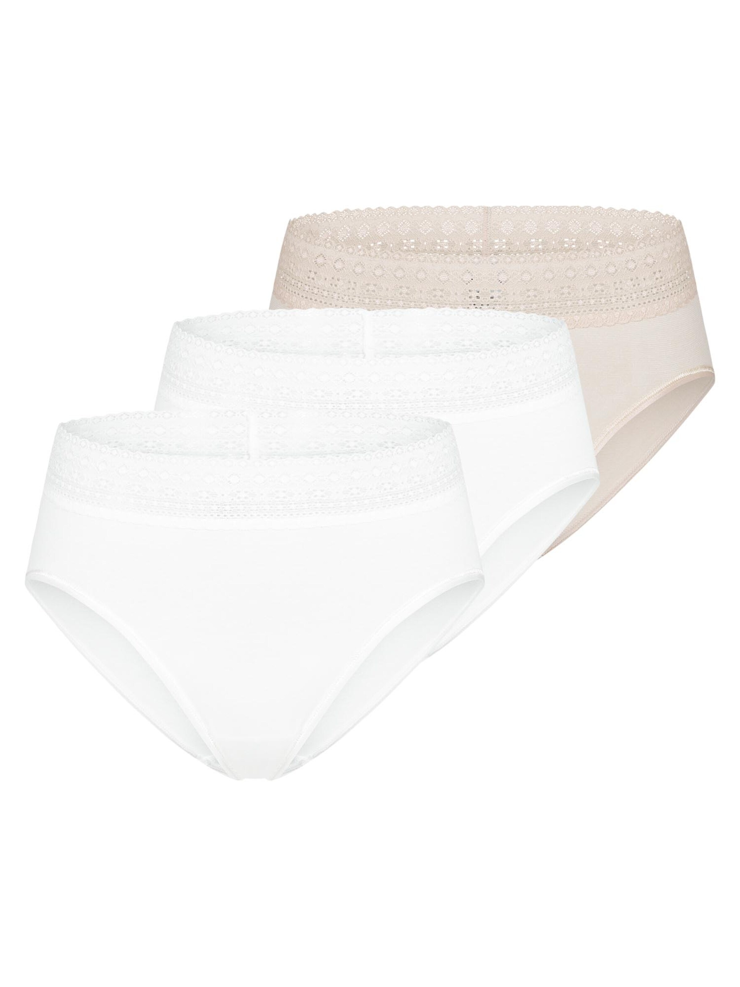 Mey Panty 'Modal Lace' in Beige: front