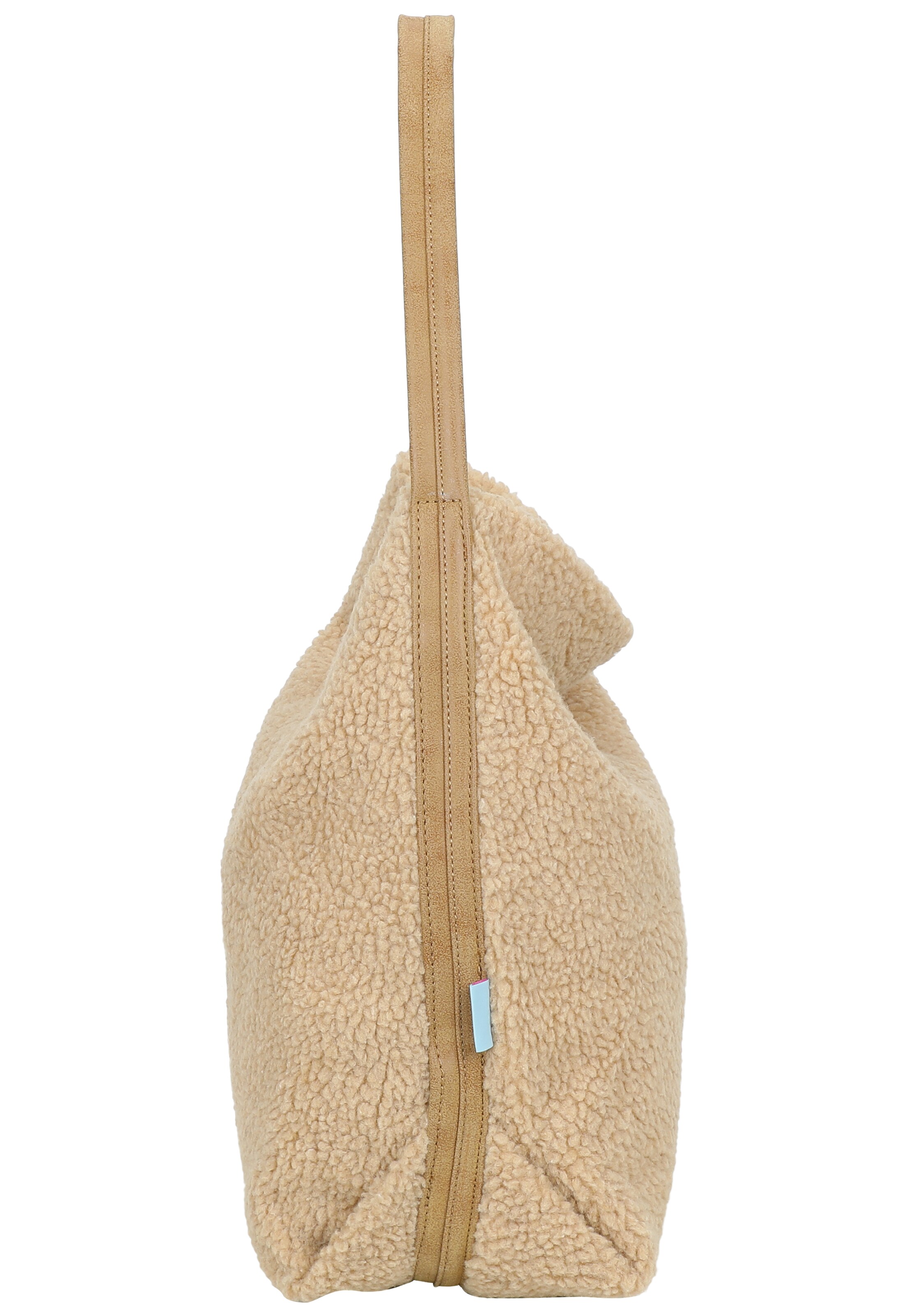 Fritzi aus Preußen Schoudertas 'Easy Hobo Limited Teddy' in Beige