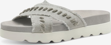 Tamaris Papucs - szürke: elől