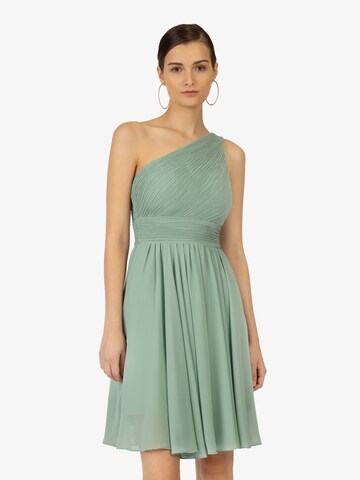 Robe de cocktail Kraimod en vert : devant