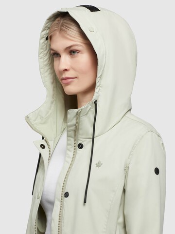 khujo Between-Seasons Parka 'LAUREN4' in Green