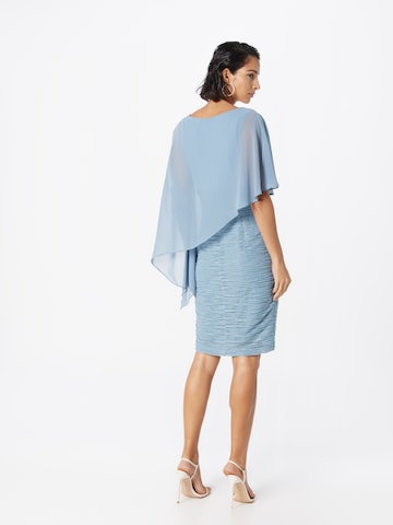 Robe de cocktail SWING en bleu