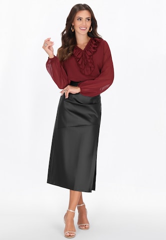 faina - Blusa en rojo