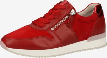 GABOR Sneakers laag in Rood: voorkant