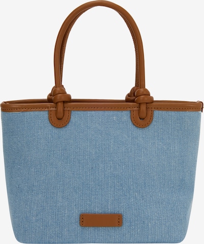 Gaya Ručna torbica u plavi traper / smeđa, Pregled proizvoda