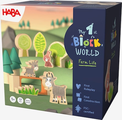 HABA Spielbausteine ' MFBW Wald und Wiese ' in One Size in mischfarben, Produktansicht