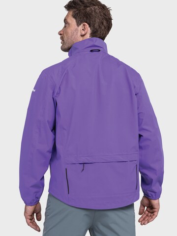 Schöffel Outdoorjas ' Bike Jacket Style Lurbek MNS ' in Lila