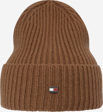 TOMMY HILFIGER Beanie in Brown