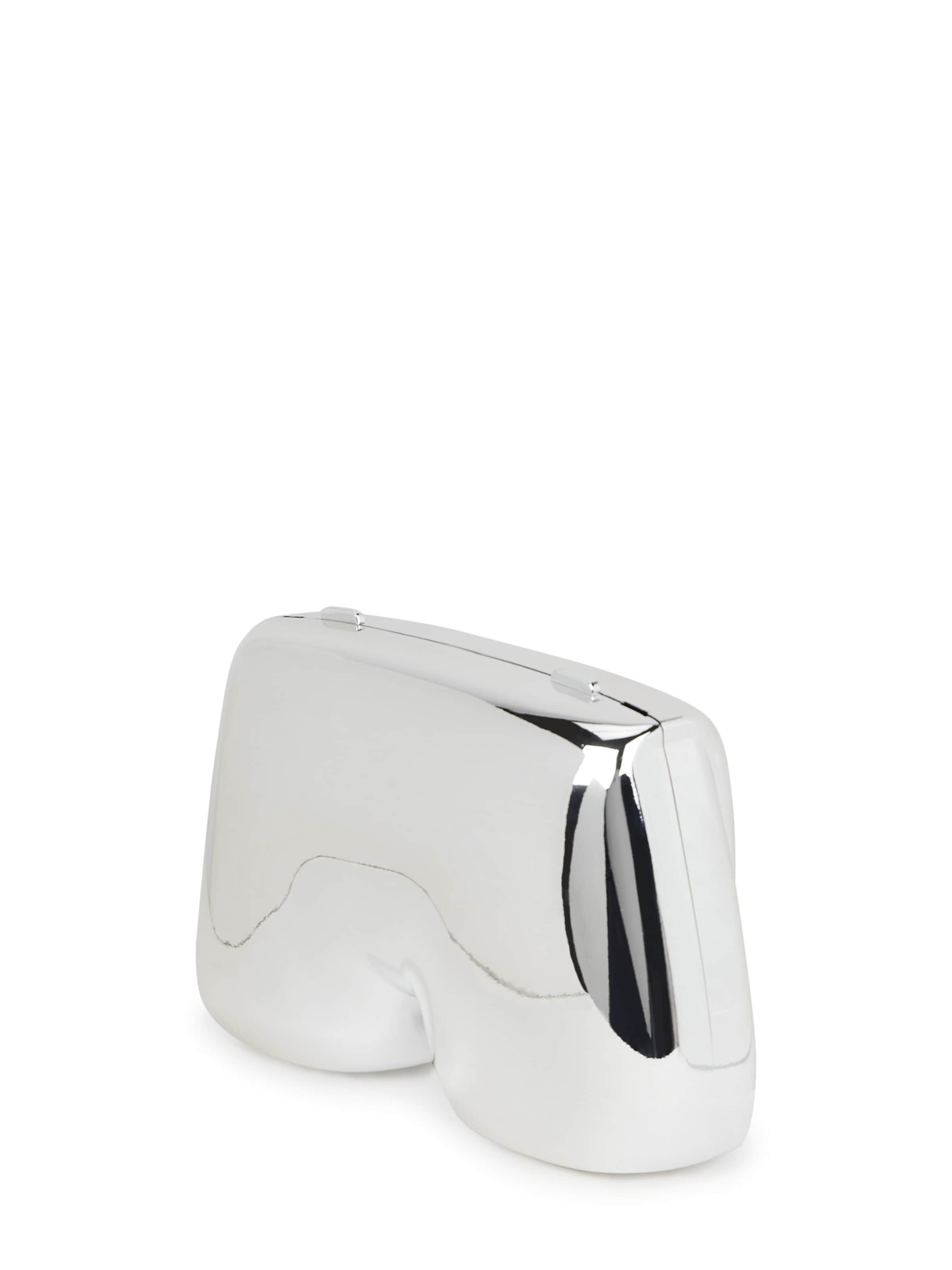 Pochette 'Ikon' Karl Lagerfeld en argent