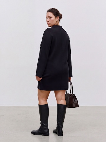 Vero Moda Curve Knit dress 'HANNA' in Black