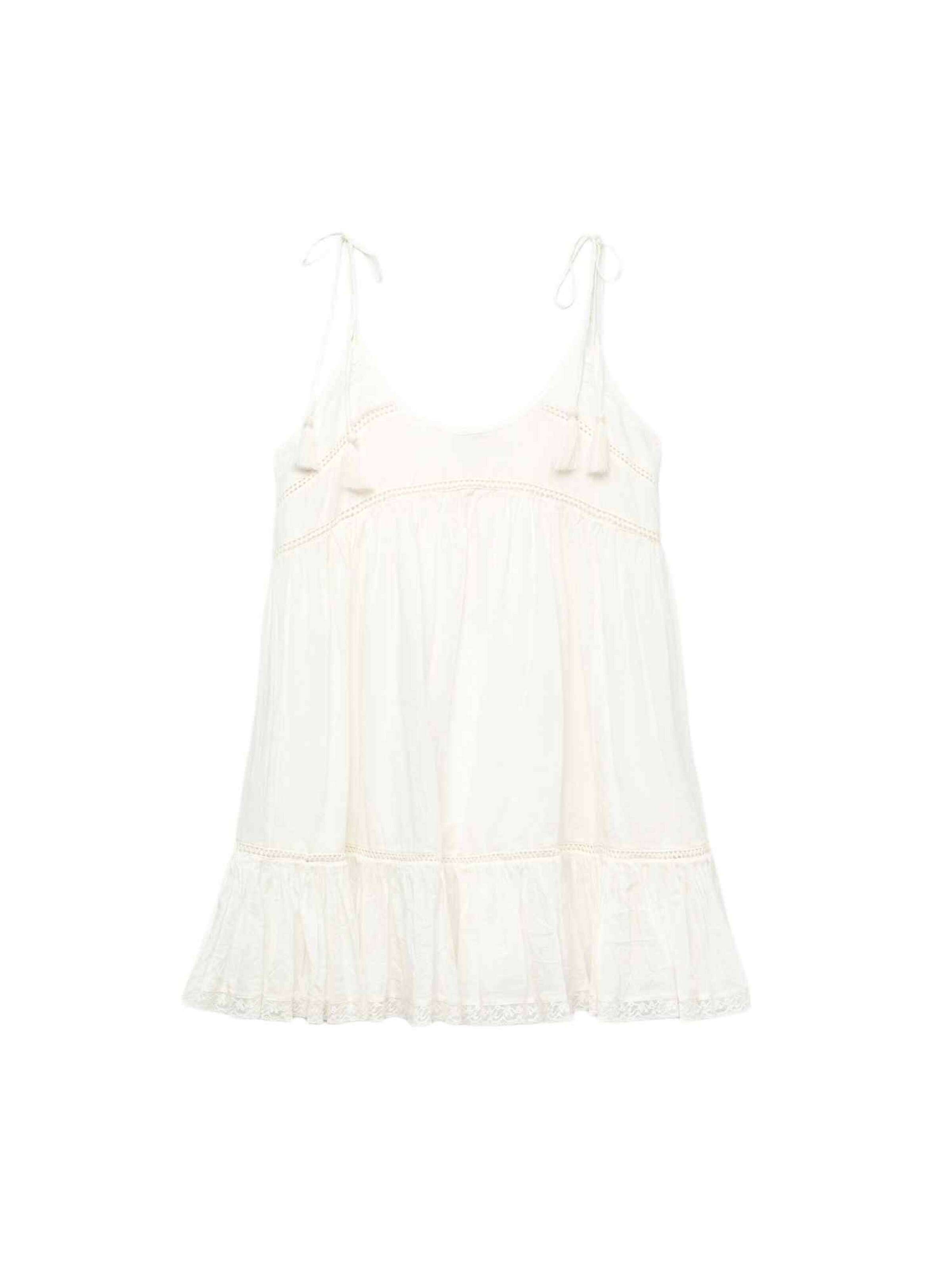 Marks & Spencer Robe en 34 en blanc, Vue avec produit