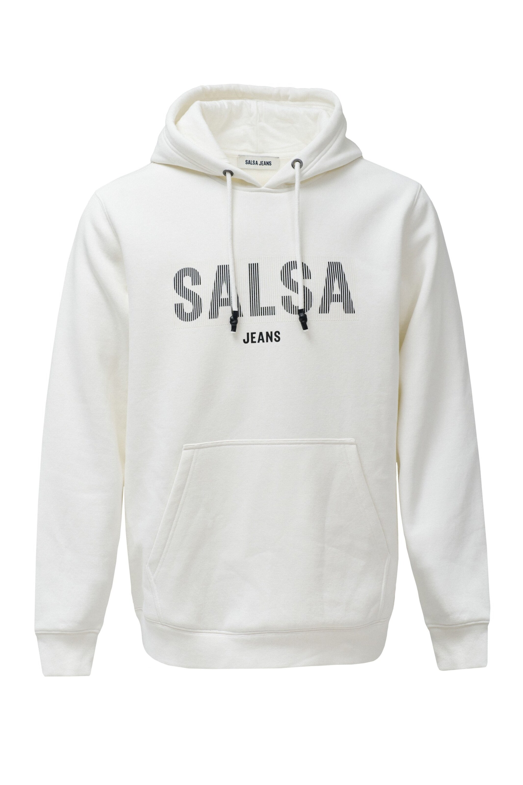 Salsa Jeans Sweatshirt in Weiß: Vorderseite