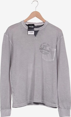 Bexleys Shirt in M-L in Grey: front