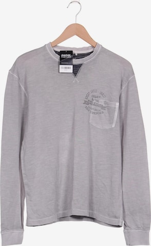 Bexleys Langarmshirt M-L in Grau: predná strana