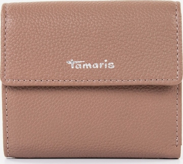 TAMARIS Wallet 'Amanda' in Brown: front