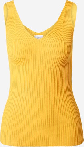 Tops en tricot 'CERYS' NÜMPH en jaune : devant