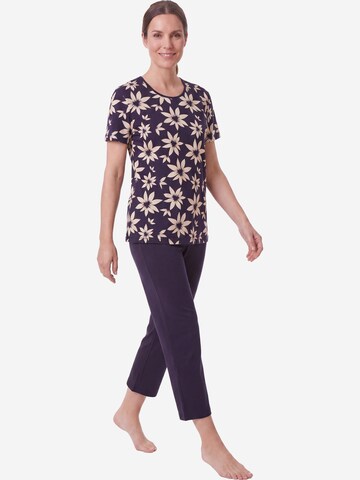 Ammann Pyjama 'Mix & Match' in Blauw