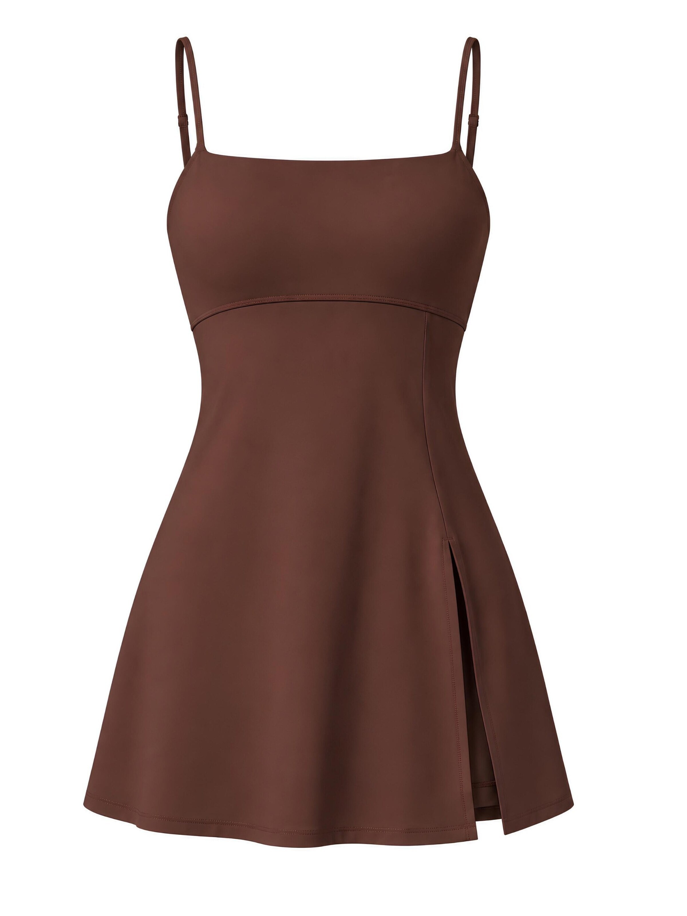 FemmeTone Sportkleid 'Belisa'‌‌‌ in Braun: Vorderseite