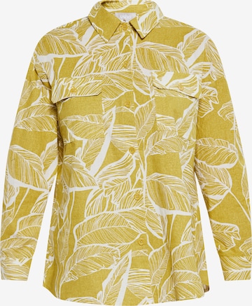 Usha Blouse in Yellow: front