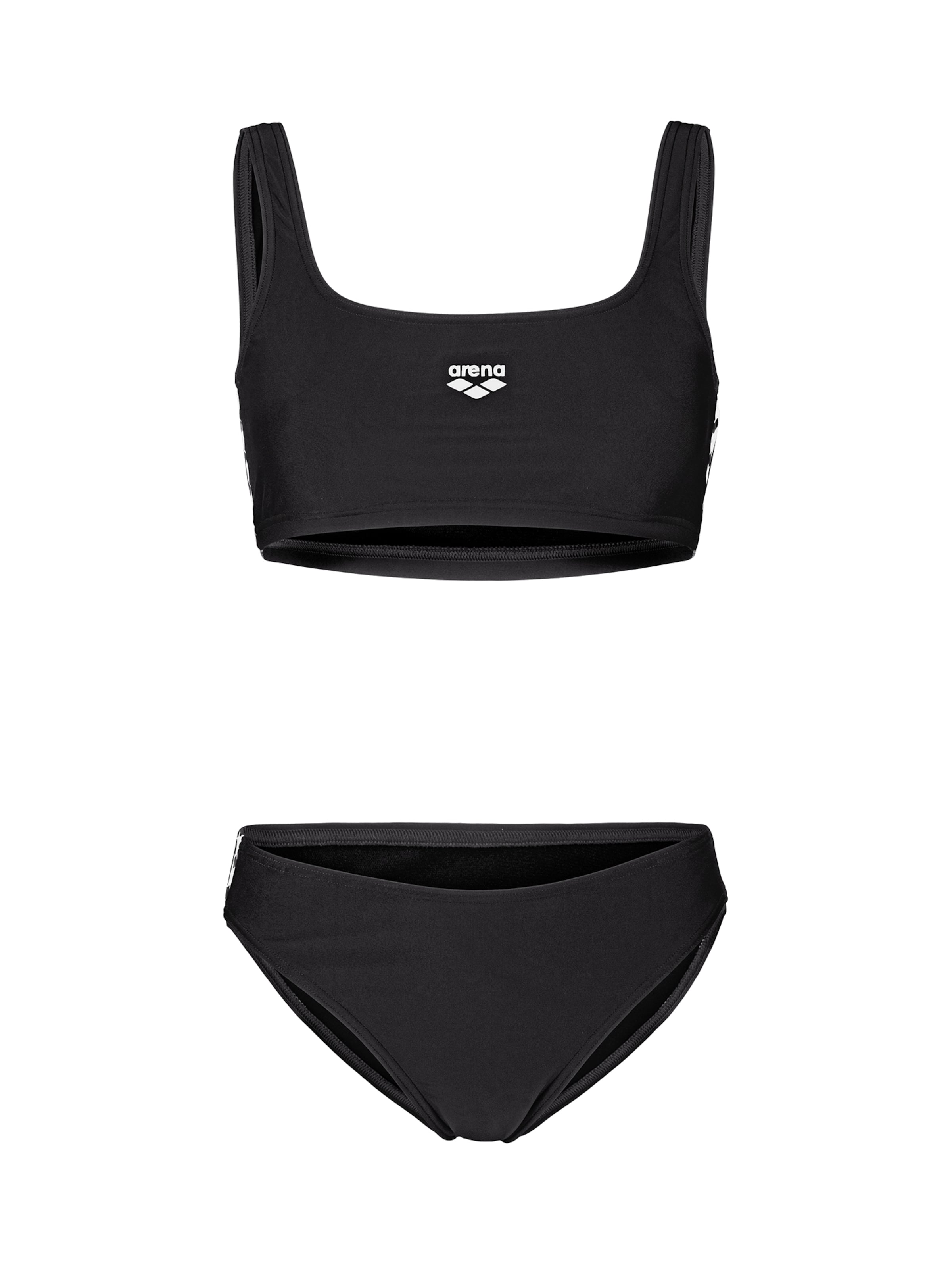 Bustino Bikini 'ICONS' di ARENA in nero: frontale