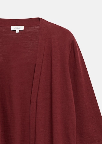 Cardigan s.Oliver en rouge