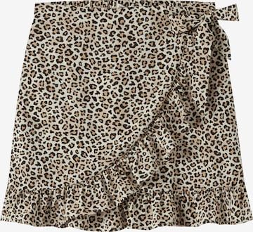 NAME IT Юбка 'NKFVINAYA' в Коричневый: спереди