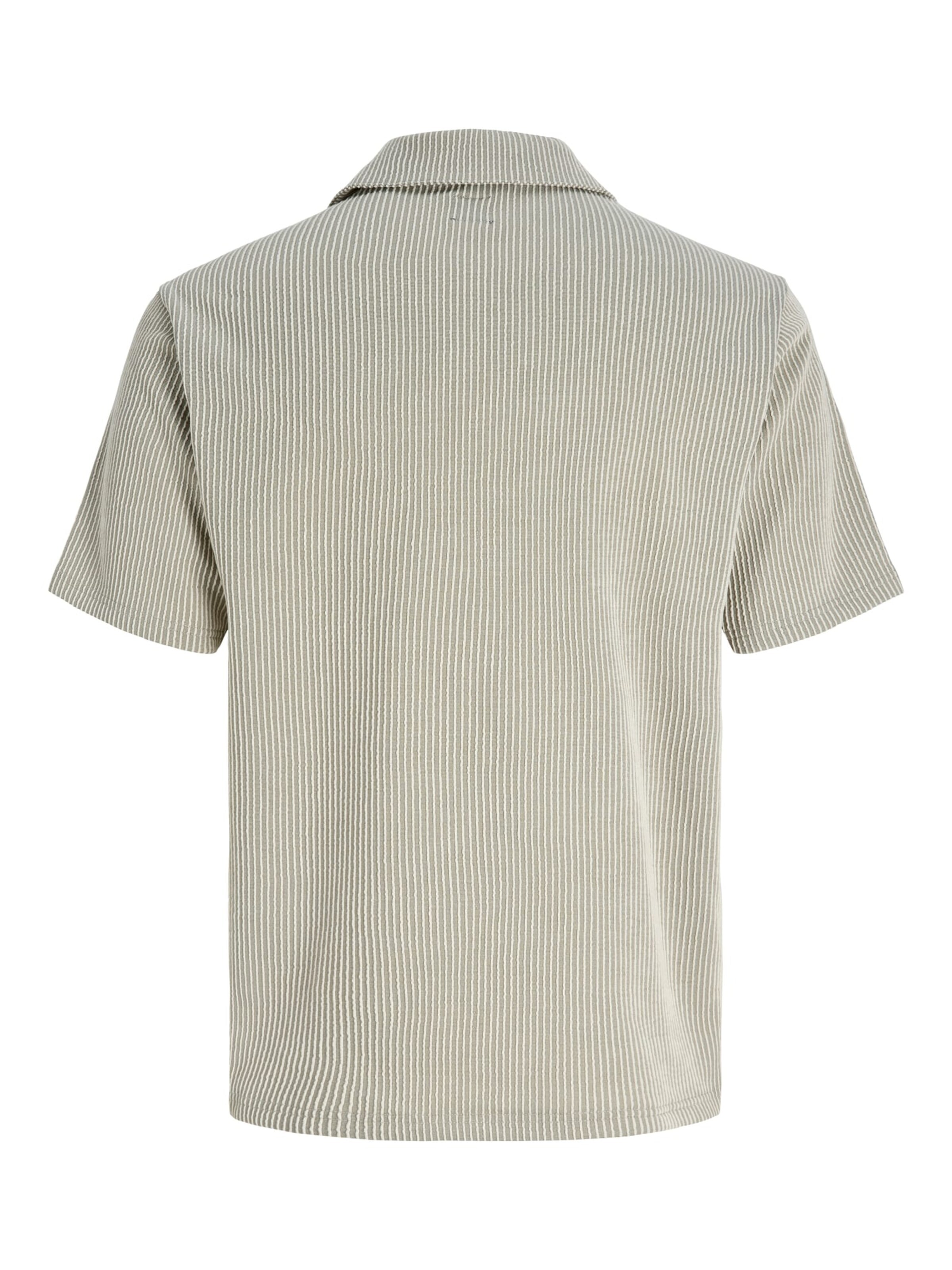 JACK & JONES Comfort fit Button Up Shirt in Green
