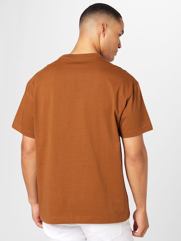 WEEKDAY T-Shirt in Braun