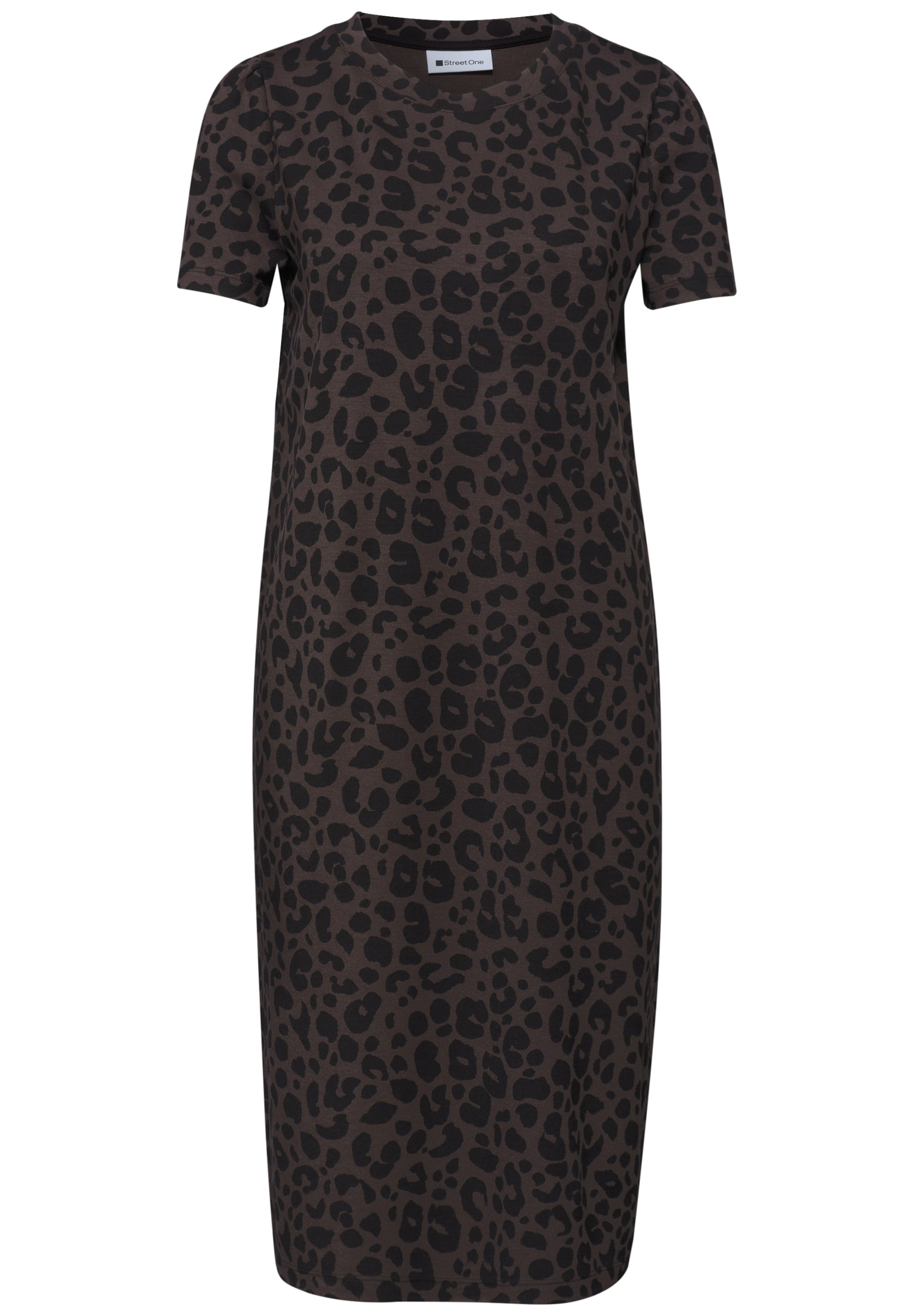 STREET ONE Kleid in Braun: Vorderseite