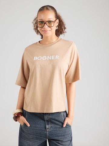 BOGNER Majica 'DOROTHY' | rjava barva: sprednja stran