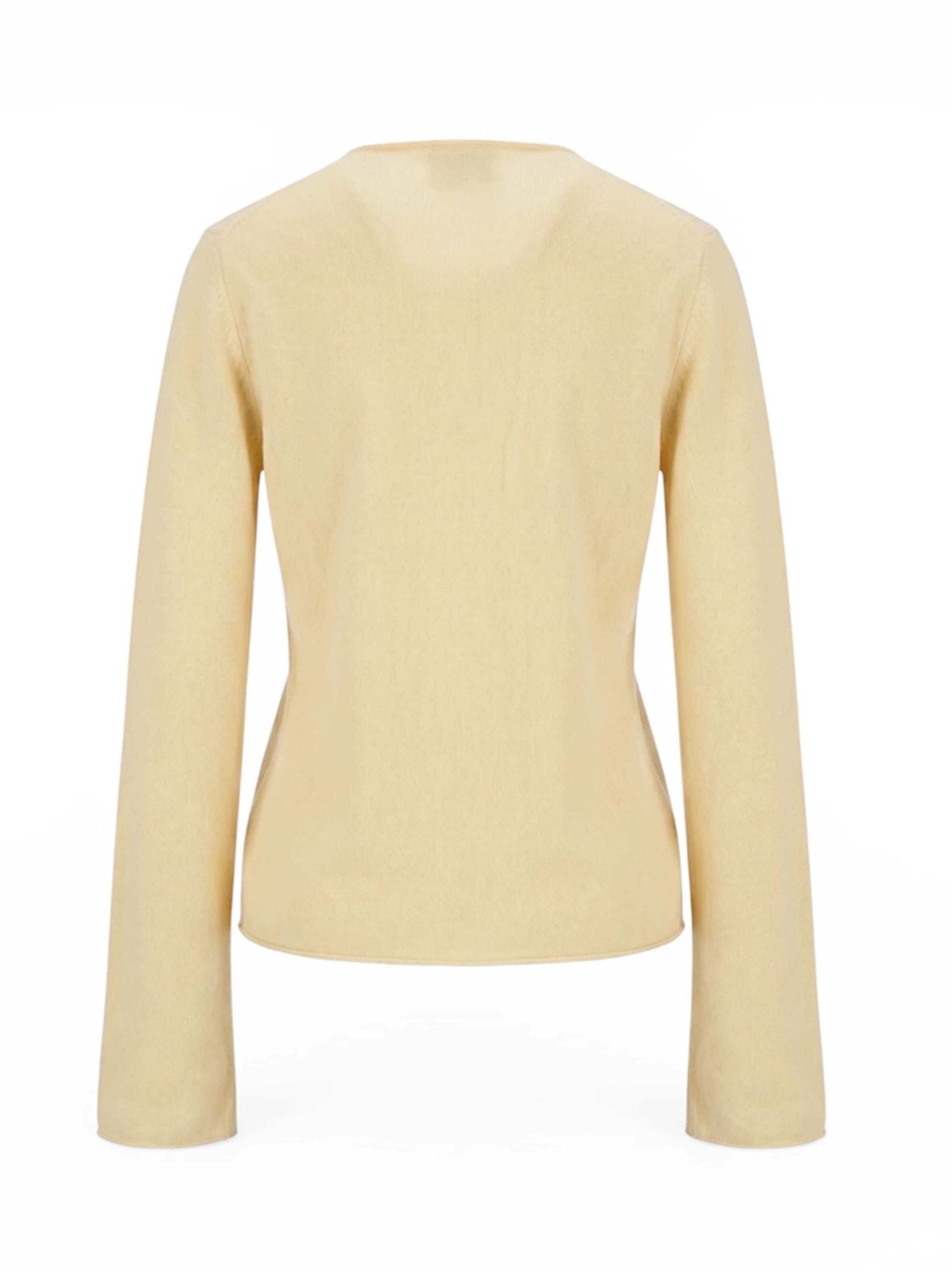 Cardigan 'Letizia' Anse Victorin en jaune