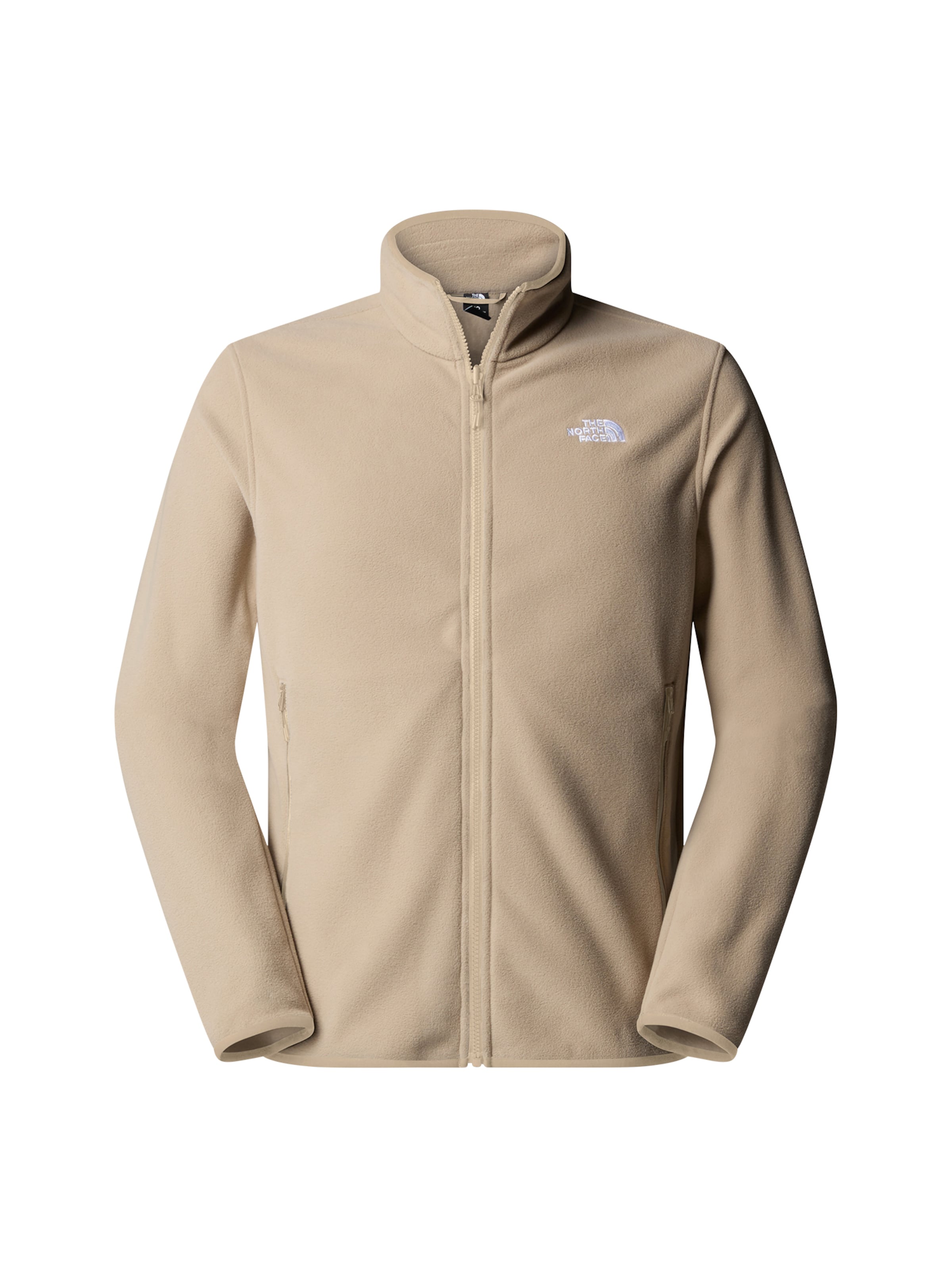 THE NORTH FACE Funktionsfleecejacke 'Glacier' in Grau: Vorderseite