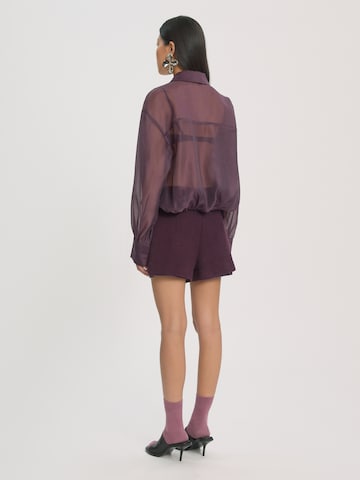 EDITED Blouse 'Ottilia' in Lila