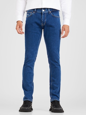 Slimfit Jeans 'Scalton' de la Tommy Jeans pe albastru: față