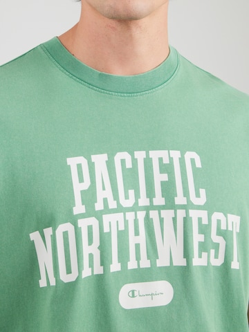 Champion Authentic Athletic Apparel Μπλουζάκι σε πράσινο