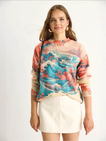 Bianco Lucci - Pullover em mistura de cores