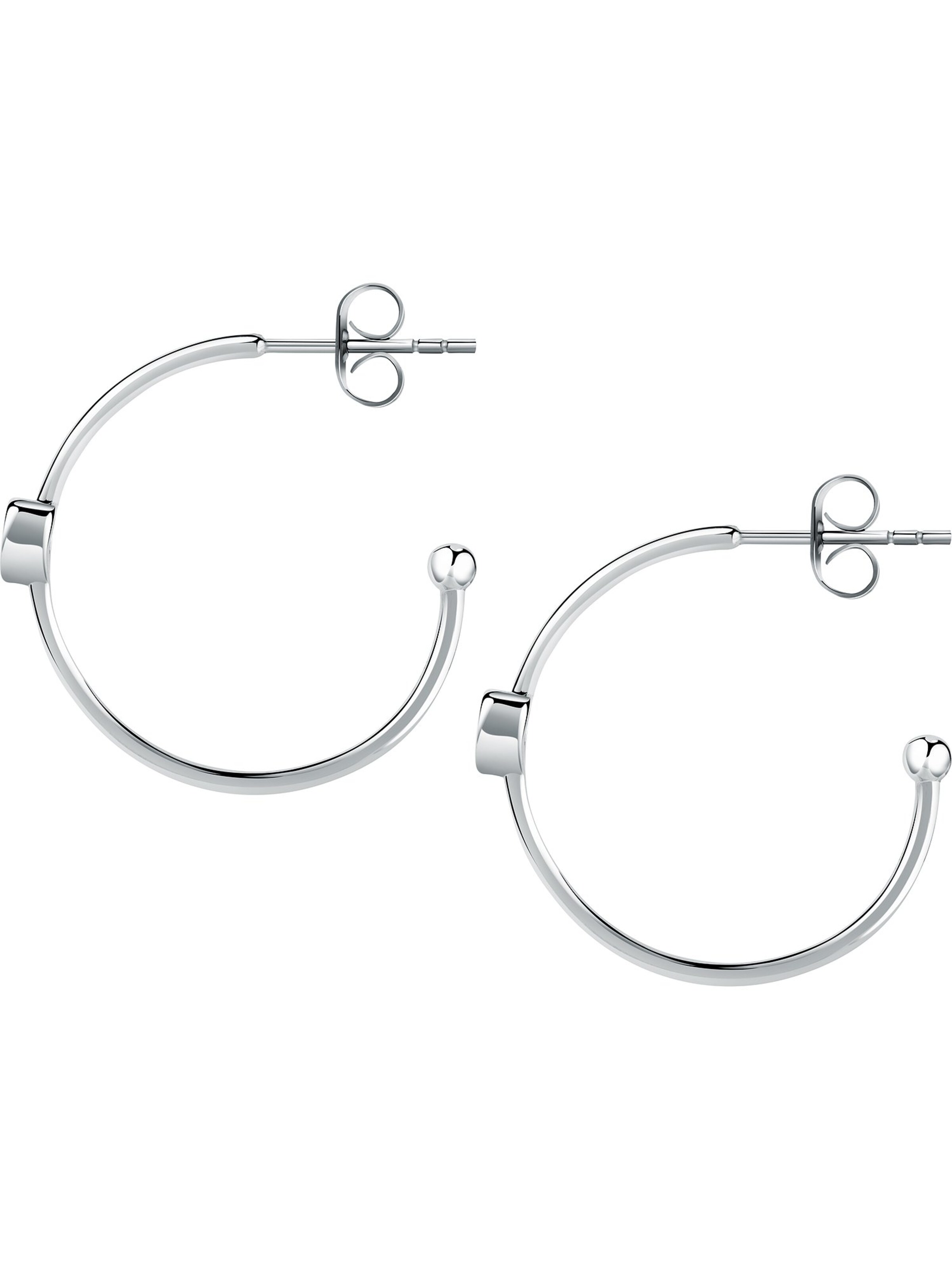 CHRIST Ohrringe in Silber