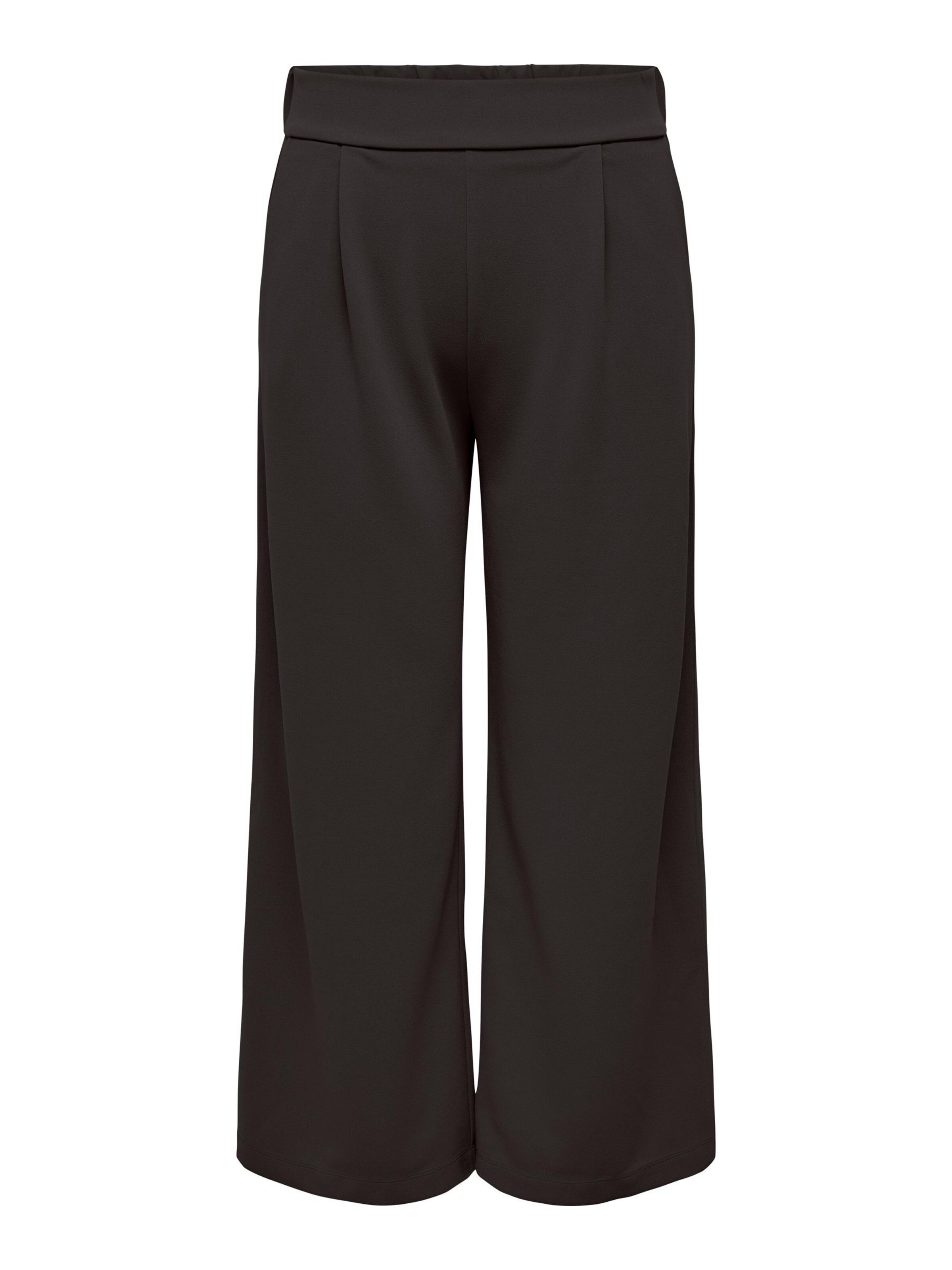 Pantaloni di ONLY Carmakoma in nero: frontale