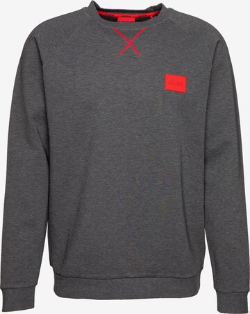 HUGO Sweatshirt in Grey: front