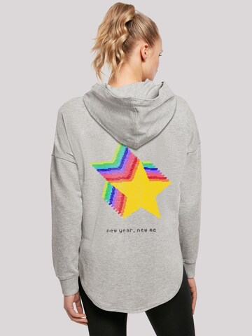 F4NT4STIC Sweatshirt 'SIlvester Party Happy People Only' in Grijs