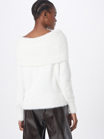 Pull-over NEW LOOK en blanc