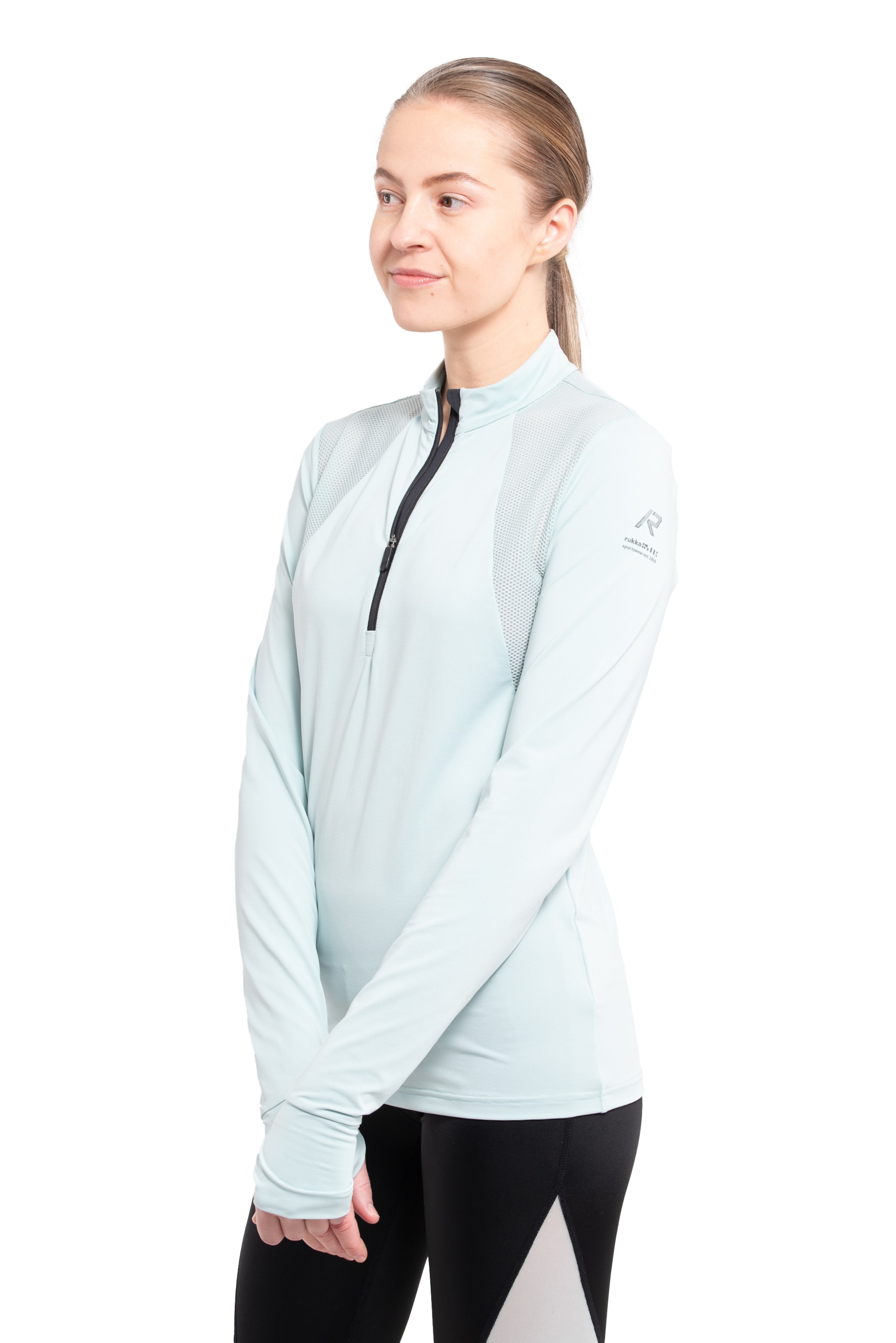 Rukka Funkcionalna majica | zelena barva: sprednja stran