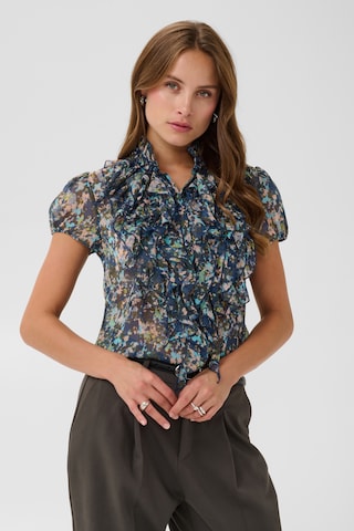 SAINT TROPEZ Blouse in Green: front