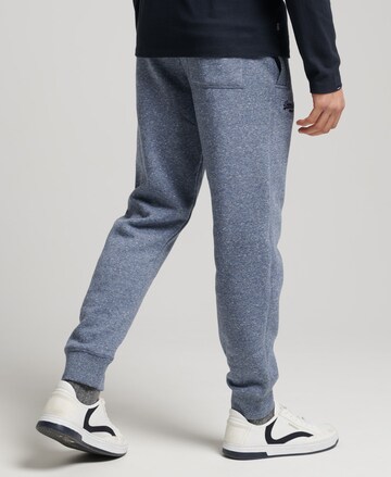 Superdry Tapered Hose in Blau